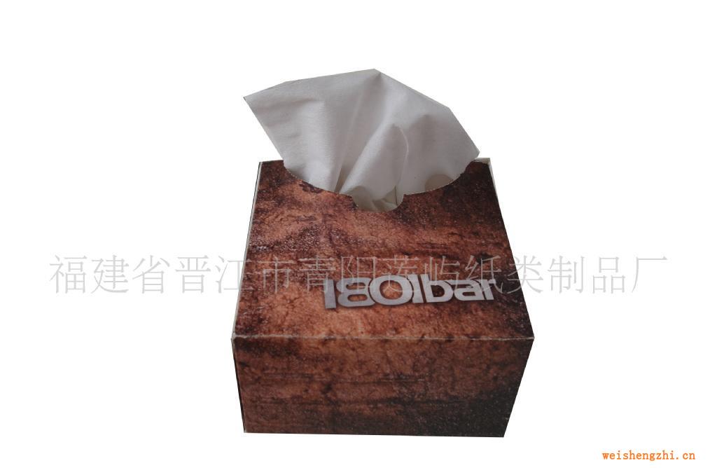 福蓮嶼紙業-專業定做廣告盒抽紙巾。荷包紙巾（木漿）