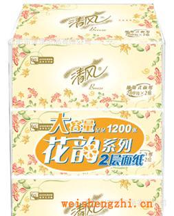 供應(yīng)B338RCM清風200抽3包無香抽取式面紙