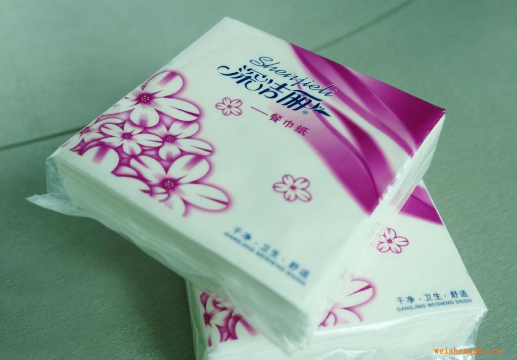 生活用紙/紙巾/衛生紙-餐巾紙-紫花香-35抽/包