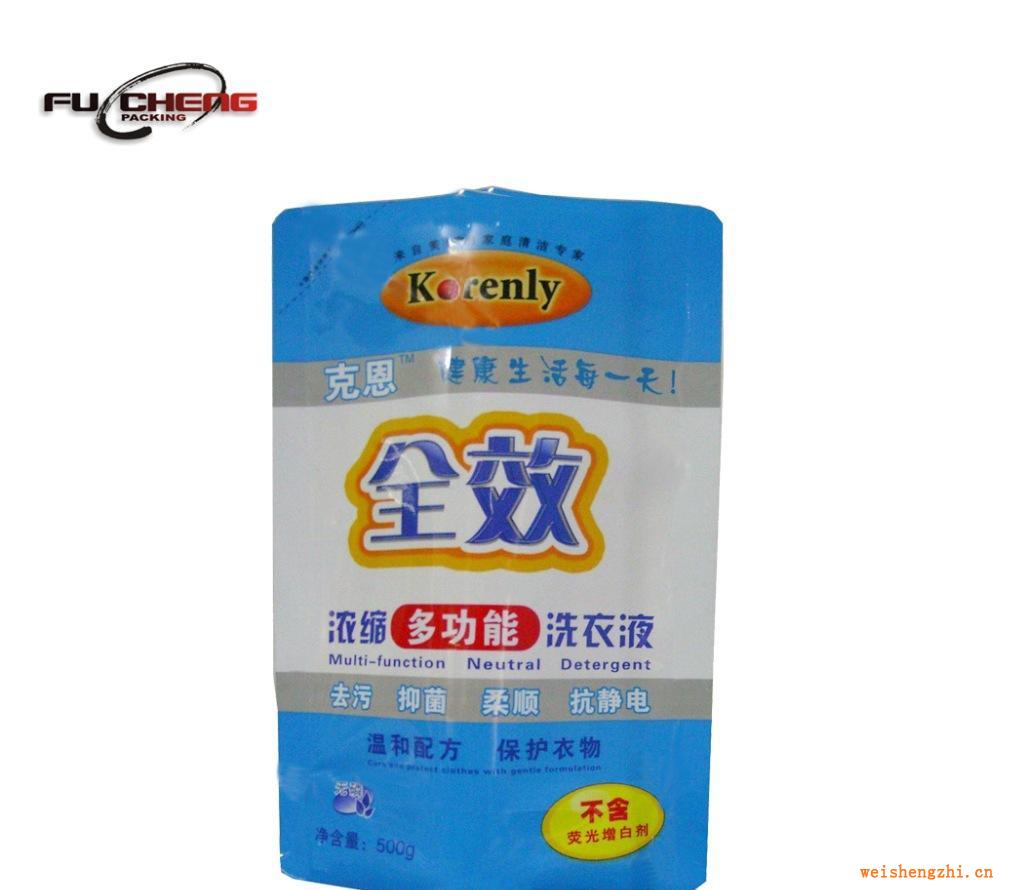 浙江供應洗衣粉袋，環保自立袋，彩色洗衣液袋，多功能洗衣液袋