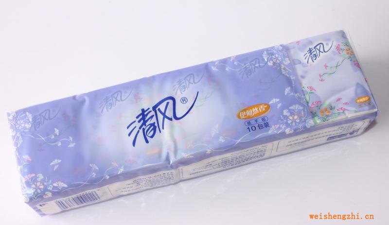 廠家專業供應清風手帕紙清風伊甸園香手帕紙10張/2層/10包
