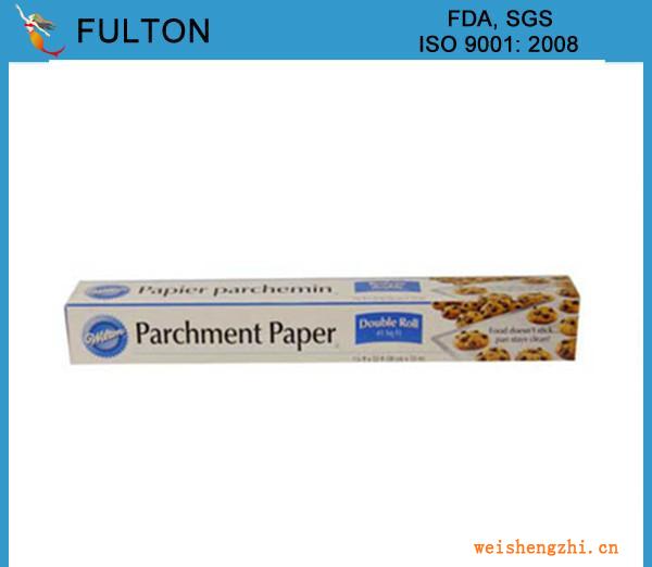 100%原木漿烤箱紙、雙面涂硅羊皮紙BakingParchmentPaper